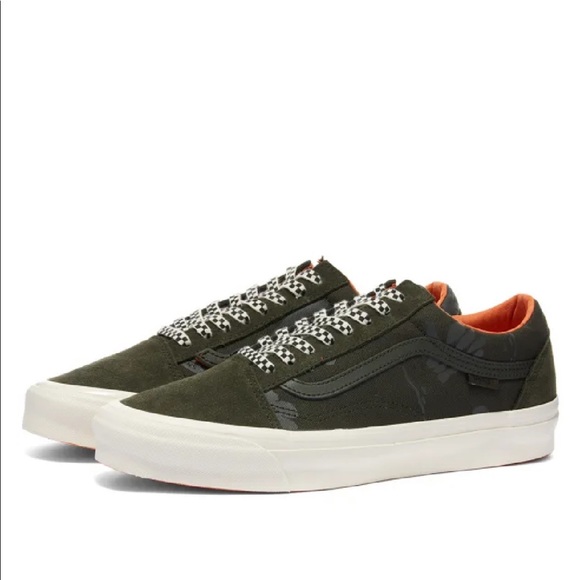 Vans Vault x Porter Yoshida OG Old Skool LX in Forest Night / Black Mens 12 NiB! - Picture 7 of 15